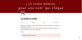 La boite à outils